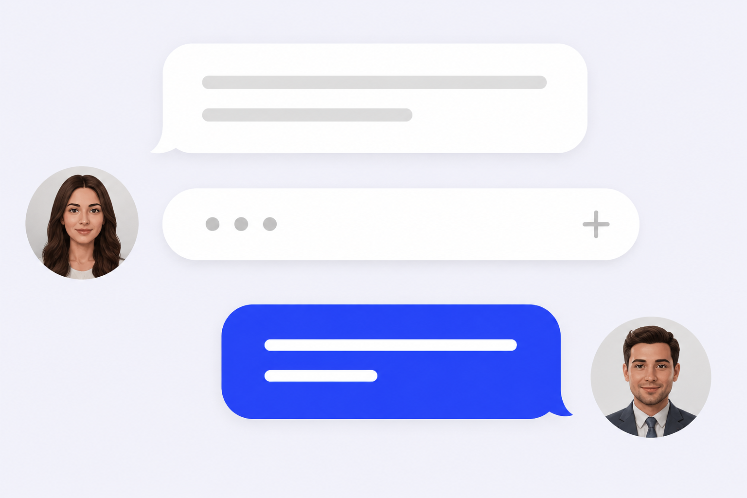 Conversation between participants around an agreement